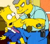 Click to watch 'Marge Be Not Proud' (popup) The Simpsons